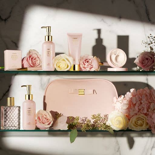 Enchanted Rose Self Care Kit - Perfumes, Jade Roller & More