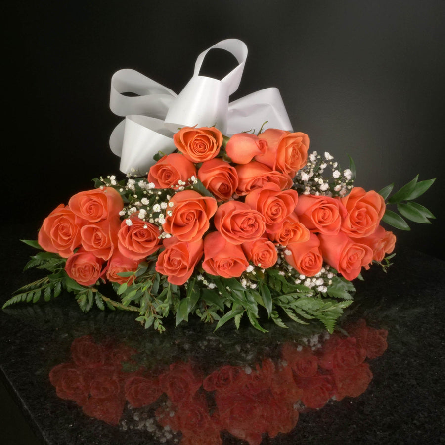  24 Roses / Hand-Tied / Fancy