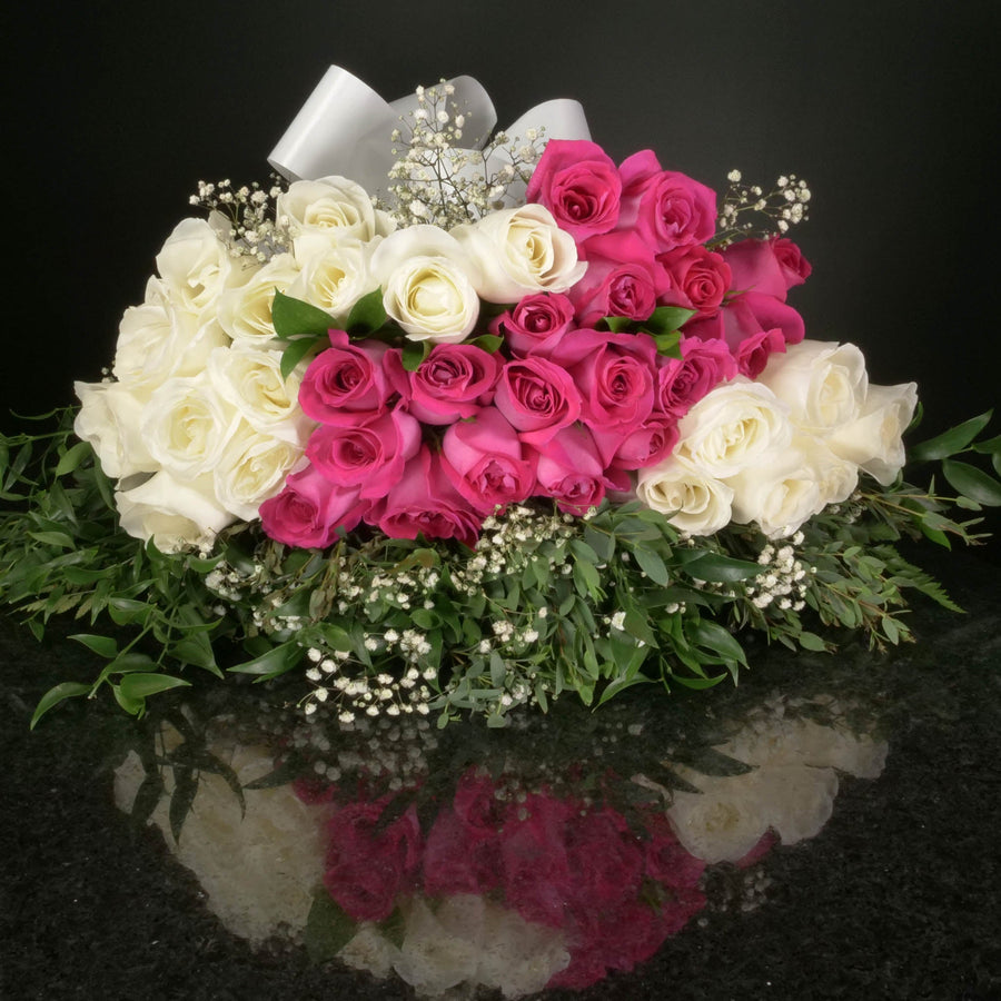  36 Roses / Hand-Tied / Fancy